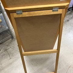 H2511-585 ナチュラルウッド　スタンドミラー　キズ汚れ有りの画像