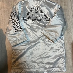 【120】カッパKappa ベンチコート　光沢白の画像