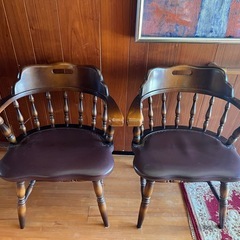 飛騨産業ビンテージチェア 椅子4脚の画像