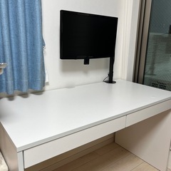 サブモニター&デスク　セットの画像