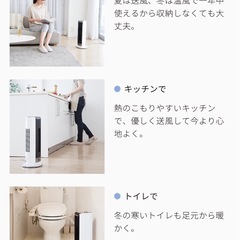 KOIZUMI      送風機能付きファンヒーターの画像