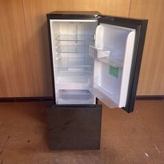 2021年製■ハイセンス 154L 冷蔵庫 ミラードア HR-G1501EM 自動霜取り Hisense 2ドア冷凍冷蔵庫 おしゃれの画像