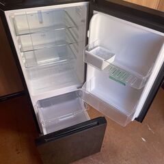 2021年製■ハイセンス 154L 冷蔵庫 ミラードア HR-G1501EM 自動霜取り Hisense 2ドア冷凍冷蔵庫 おしゃれの画像