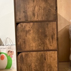 ニトリ 収納ボックス ブラウン の画像