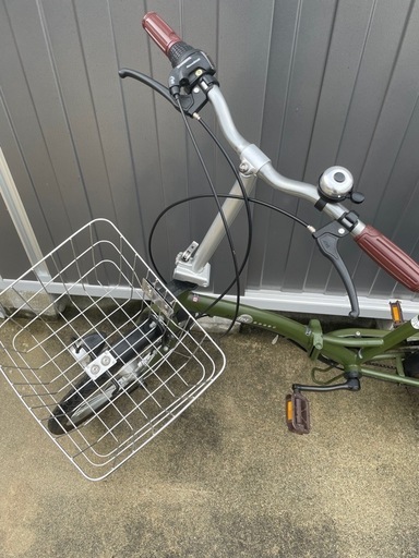 折りたたみ自転車 オリーブ 20インチ
