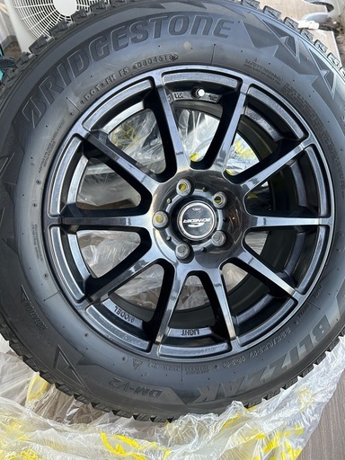 【17インチ MID シュナイダー × ブリヂストン ブリザック 225/65RI7 　DM-V2 4本セット】