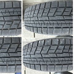 2024年スタッドレスタイヤ　14インチ　YOKOHAMA タイヤ ice GUARD iG60  185/70/R14　88Q　IG60　走行距離500km以下の画像