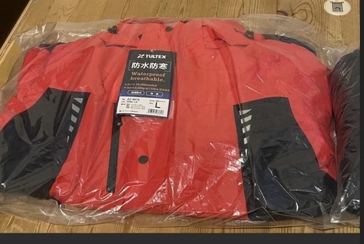 早い者勝ち‼️アイトス　TULTEX 上下共にLサイズ　作業着　防風　防寒　防水 新品　雪かき　釣り