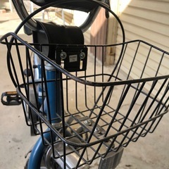 【三重県引き取りのみ】津市内は配達可能　青 16インチ 幼児用自転車の画像