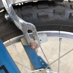 【三重県引き取りのみ】津市内は配達可能　青 16インチ 幼児用自転車の画像