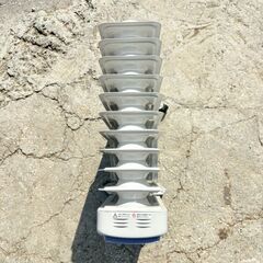 【❗️✨静音暖房・省エネ◎✨❗️】テクノス オイルヒーター 1200W 2017年製  エコモード搭載 タイマー・温度調整付き✨簡易清掃・動作確認済み❗️の画像