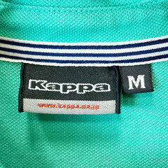 カッパ ワンピース 半袖 M グリーン/ホワイト レディース Kappa テニスウェアの画像