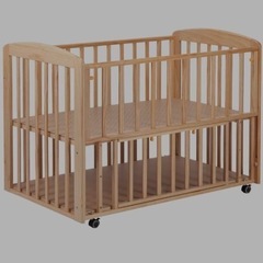中古品 ベビーベッドの画像