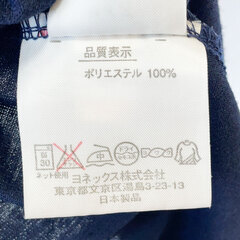 ヨネックス 半袖シャツ M ネイビー レディース YONEX テニスウェアの画像