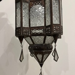 アンティーク 吊り下げ照明 モロッカン ランプシェードの画像