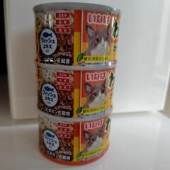 キャットフード わがまま猫　かつお・まぐろ　ささみ入り 140ｇ×3個パックの画像