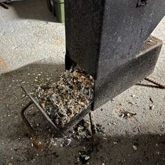 ロケットストーブ／薪ストーブ　廃材処分・アウトドアに　※現状渡しの画像