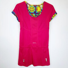 アディダス ワンピース 半袖 M ピンク レディース ADIDAS テニスウェアの画像