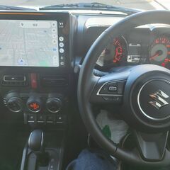 ジムニー 660XC4WD 人気の4型(リアパーキングセンサー) 10.1型大画面カロッツェリアオーディオディスプレイ　クルーズコントロール 16インチアルミホイール付スタッドレス シートヒータ　禁煙 ワンオーナ 3Dマット　クリスタルキーパコーティング済の画像