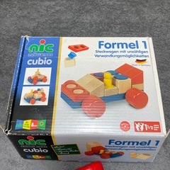 NIC cubio formel1 積み木　クビオ フォーメル1の画像