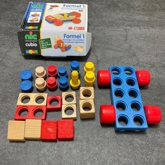 NIC cubio formel1 積み木　クビオ フォーメル1の画像