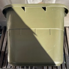 角タライ　36L 緑　②の画像
