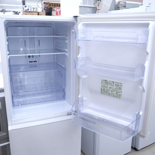 冷蔵庫　280L　2ドア　シャープ　SJ-PD28E-W　リユース品　価格　38,800円
