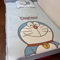 120×200cm セミダブル相当 ベッドフレーム＋マットレスの画像