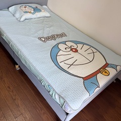 120×200cm セミダブル相当 ベッドフレーム＋マットレスの画像