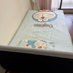 120×200cm セミダブル相当 ベッドフレーム＋マットレスの画像