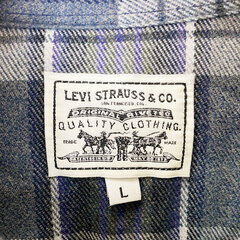 リーバイス コットン 長袖シャツ チャック L PCLL15-201 メンズ Levisの画像