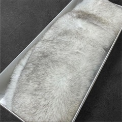 SAGA フォックス ファー 白 成人式 最高級 SAGA FURS 振袖 着物の画像