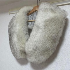 SAGA フォックス ファー 白 成人式 最高級 SAGA FURS 振袖 着物の画像