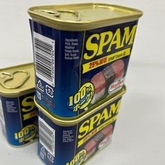 SPAM スパム ランチョンミート　25%減塩 レスソルト 340g×5缶セット 賞味期限2028/5/26　Z51-549734の画像