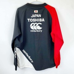 カンタベリー ラグビー 日本代表 プラクティス ピステ M R7520J CANTERBURYの画像