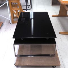 ガラス天板センターテーブル　リユース品　価格　5,500円の画像