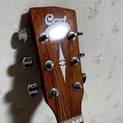 アコスティックギター　cort 初心者向け　ほぼ未使用品　ギターの画像