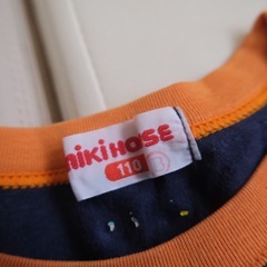 110cm ミキハウス　長袖　ロンTの画像