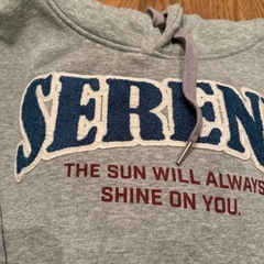 メンズ裏起毛パーカー　新品　サイズMの画像