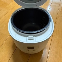 【0円/無料】1.5号炊き ミニ炊飯器（一人暮らし・サブ用に）※赤羽岩淵/12月土日祝の画像