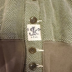 KAPITAL キャピタル コットン スウェット カーディガン XS相当の画像