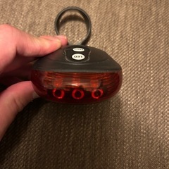 自転車　ライトセットの画像