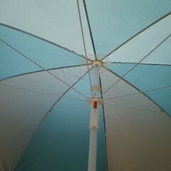 パラソル　アウトドア　バーベキューの画像