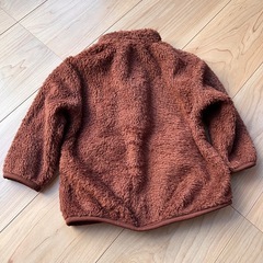 ユニクロフリースジャケット、80cmの画像