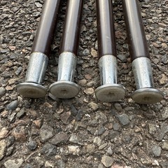 Diy家具脚ー足高57.5　 無垢材 家具テーブル 換え足脚円錐形 脚 強力な支持力 家具パーツ 木製テーブル Diy 置き換え足サポート脚 脚4本セット 、テーブル•チェア・キャビネット足の画像