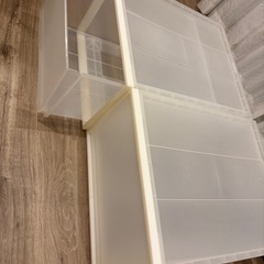 (締切)無印良品　衣装ケース　2個の画像