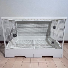 うさぎ用ケージなどまとめ売り　（GEX クリアフロント80）の画像