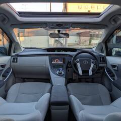 ★希少！サンルーフ付！ローダウン！プリウス【S】社外17インチAW！バックカメラ！ETC！LEDライト！フォグライト！Bluetooth！Pスタートの画像