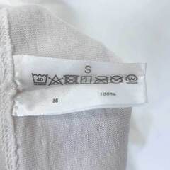 【未使用】Almond Surfboards & Design アーモンドサーフボードデザイン FINE SURFING EMB 半袖 Tシャツ S ホワイト TS2110S ユニセックス USAコットンの画像