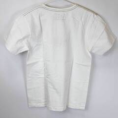 【未使用】Almond Surfboards & Design アーモンドサーフボードデザイン FINE SURFING EMB 半袖 Tシャツ S ホワイト TS2110S ユニセックス USAコットンの画像